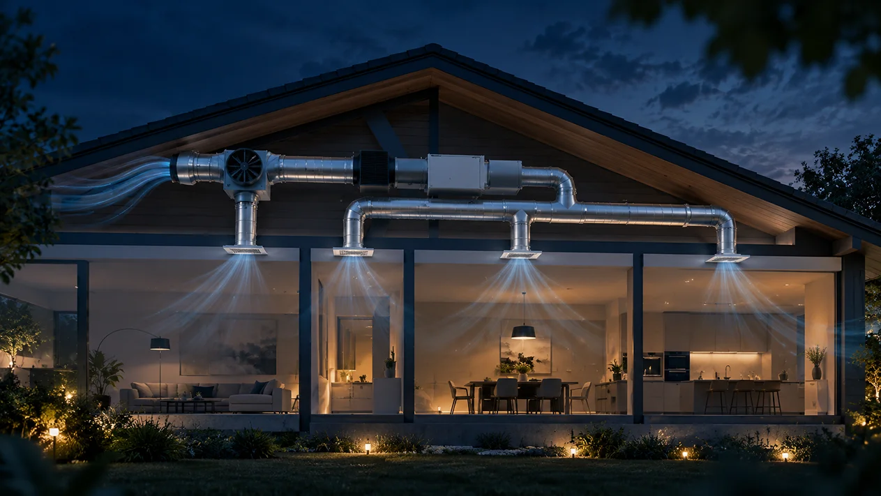 Home Ventilation and Extraction System Installation