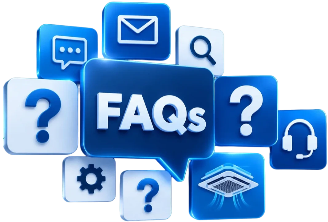HVAC support team ready to answer your questions